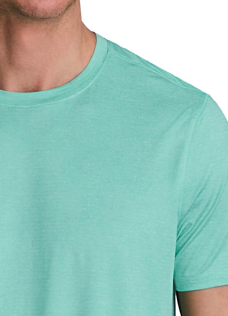 Men's Workout T-Shirt Breathable Lightweight Stretch Jersey Moisture Wicking Quick Dry Running Training Top Men's Workout T-Shirt Breathable Lightweight Stretch Jersey Moisture Wicking Quick Dry Running Training Top