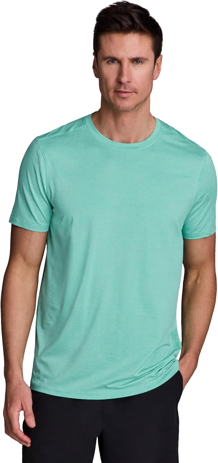 Men's Workout T-Shirt Breathable Lightweight Stretch Jersey Moisture Wicking Quick Dry Running Training Top Men's Workout T-Shirt Breathable Lightweight Stretch Jersey Moisture Wicking Quick Dry Running Training Top