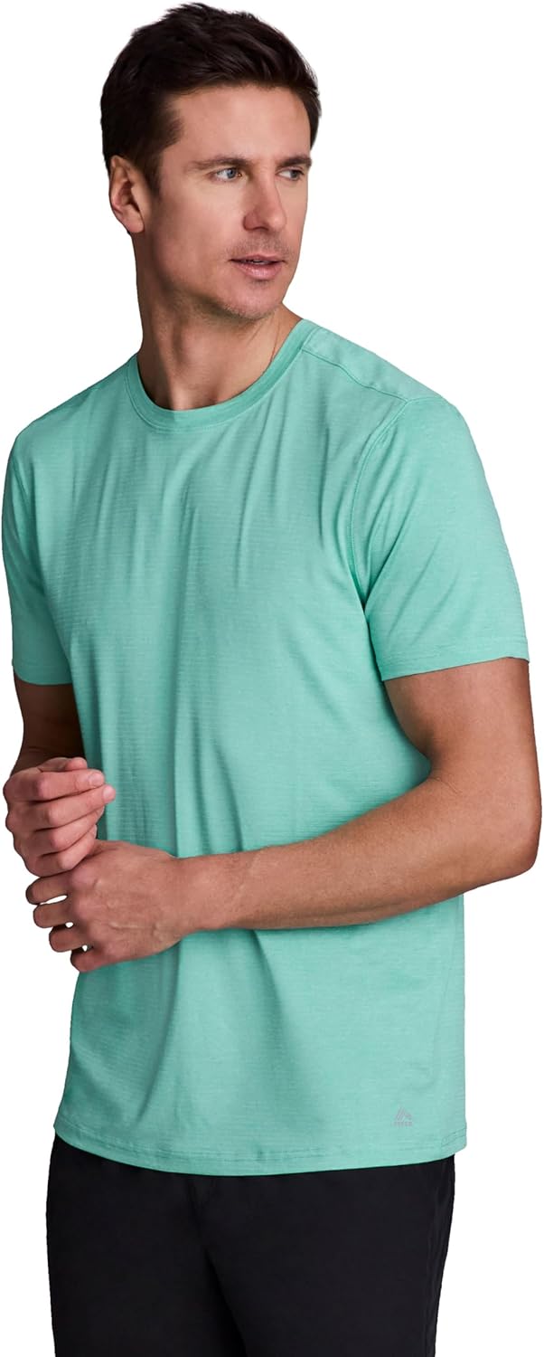 Men's Workout T-Shirt Breathable Lightweight Stretch Jersey Moisture Wicking Quick Dry Running Training Top Men's Workout T-Shirt Breathable Lightweight Stretch Jersey Moisture Wicking Quick Dry Running Training Top