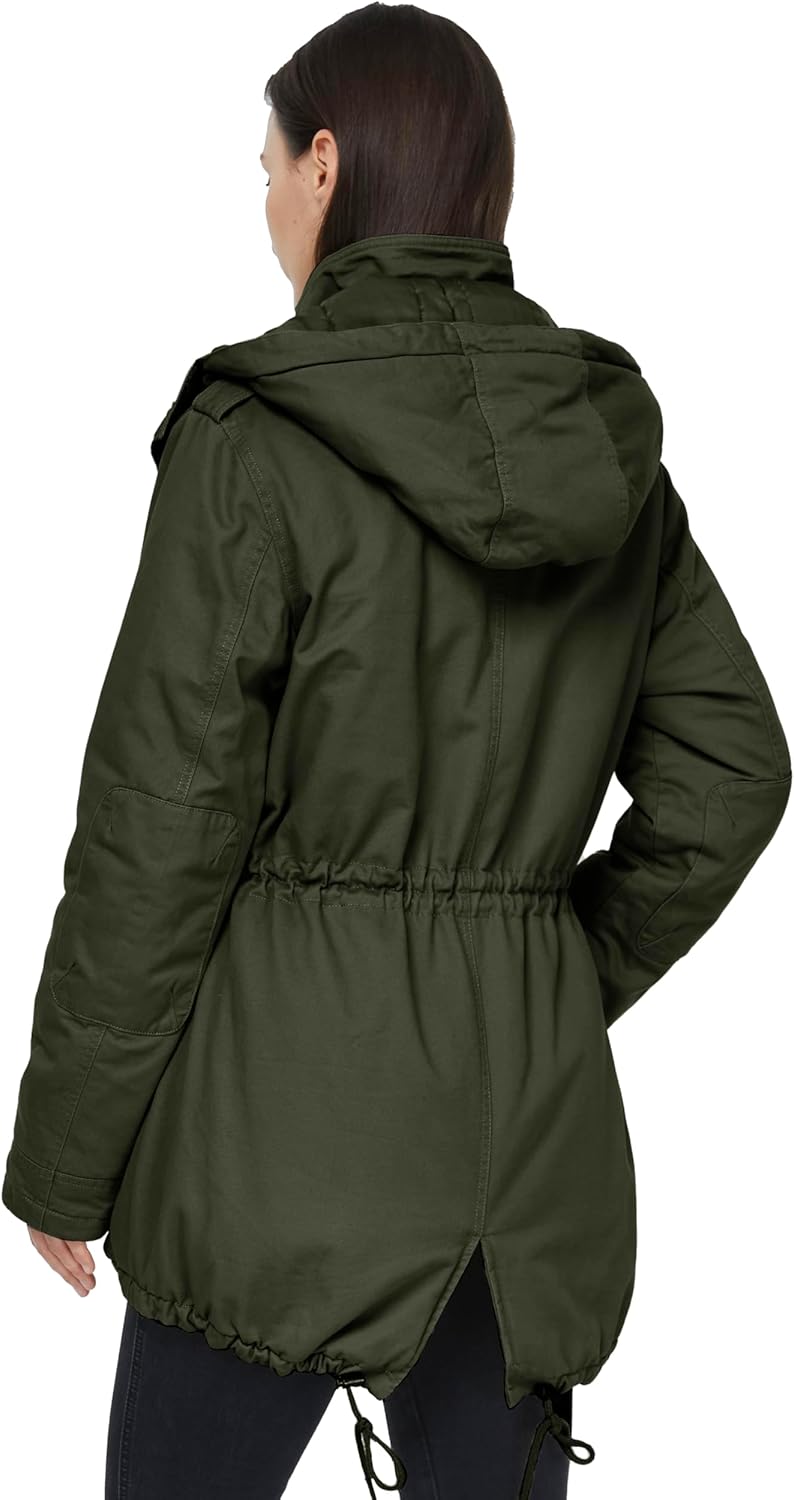 Women's Winter Thicken Cotton Coat Warm Parka Jacket with Hood Removable Hood Windproof Warm