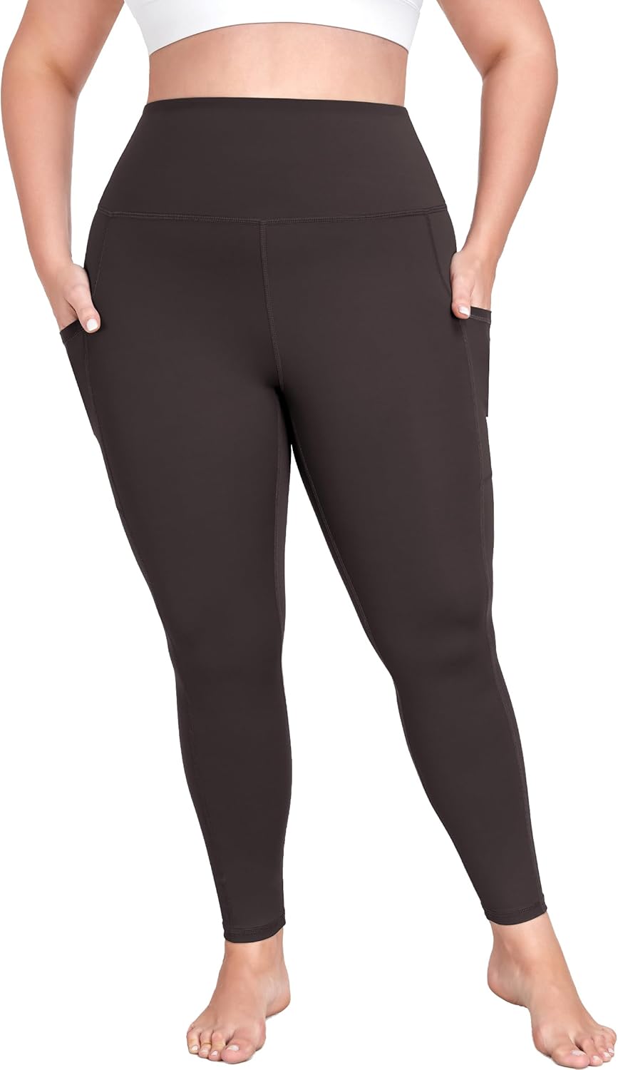 Yoga Pants with Soft Stretch Leggings High Waisted Tummy Control Thick Workout