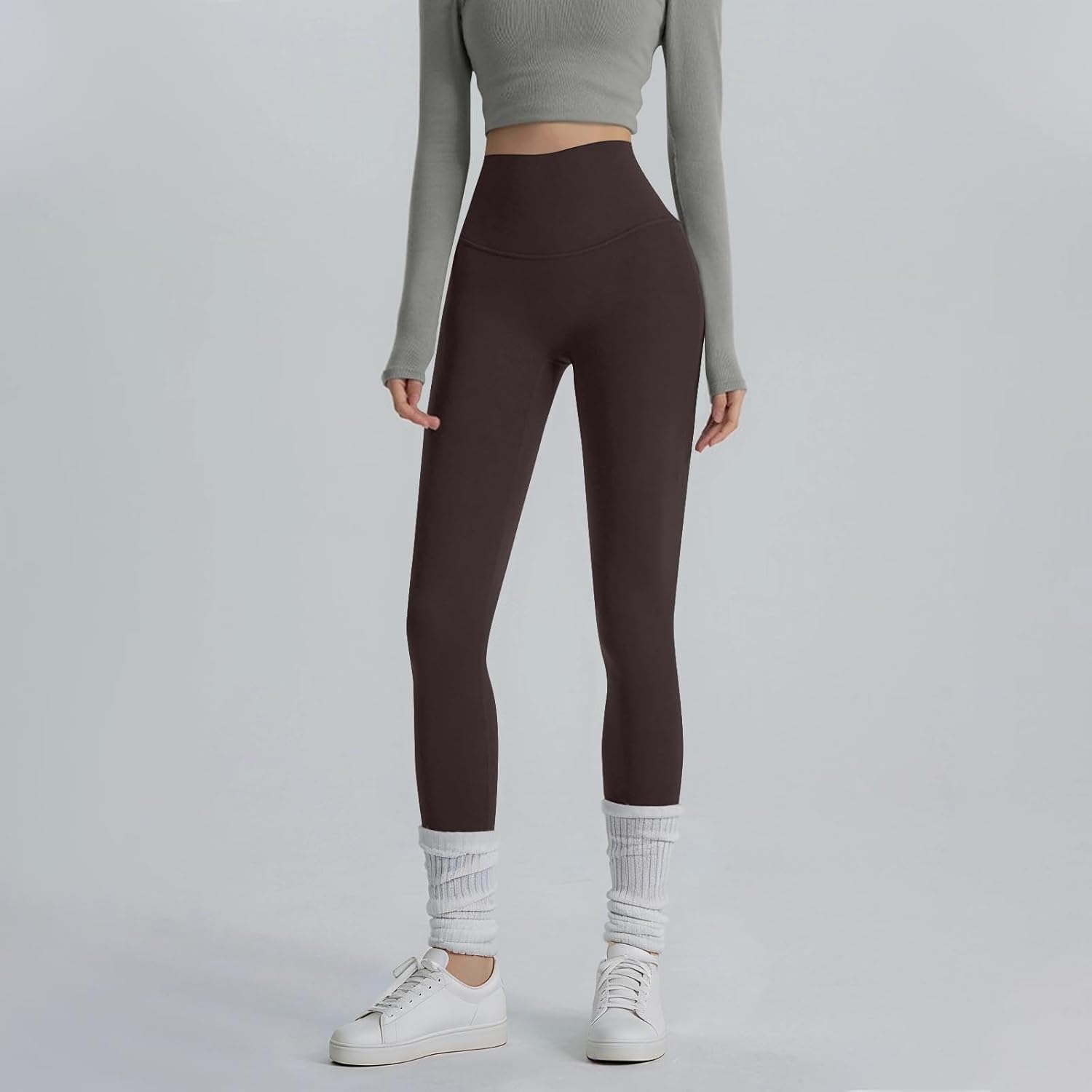 Women Fashion Yoga Pants Athletic Tight Stretchy Pants Casual High Waisted Comfy Tummy Hiking Leggings