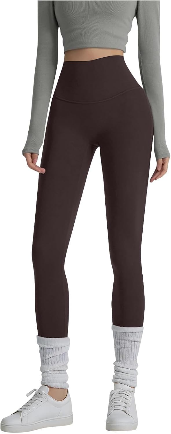 Women Fashion Yoga Pants Athletic Tight Stretchy Pants Casual High Waisted Comfy Tummy Hiking Leggings