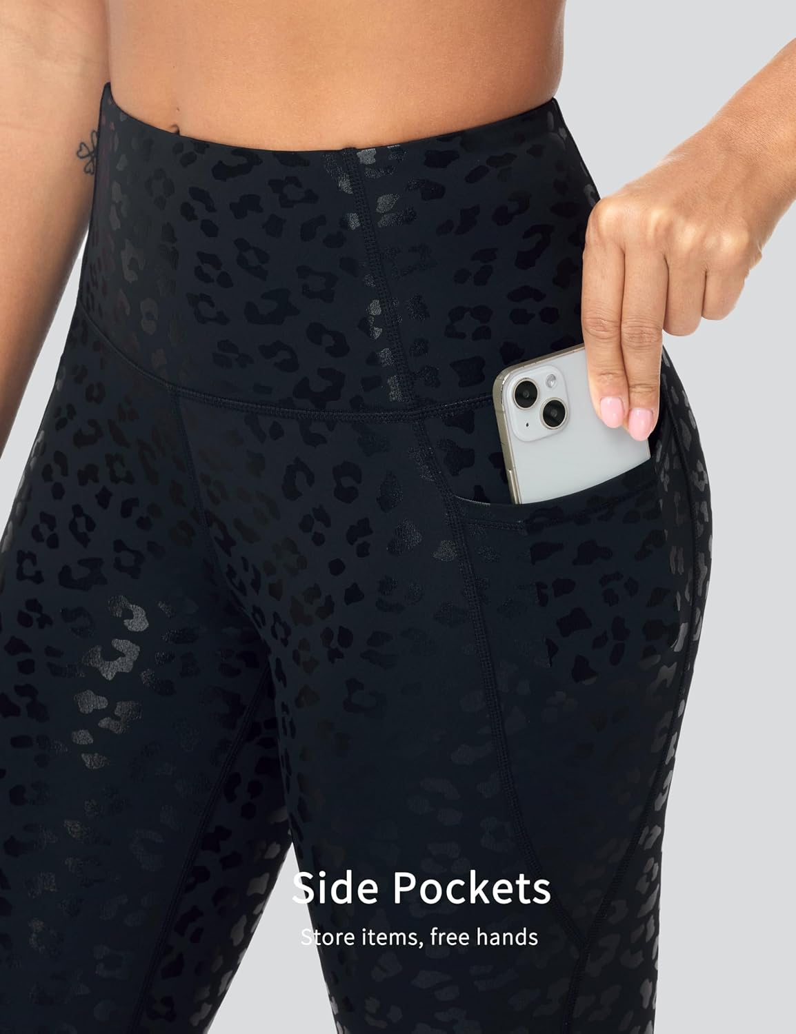 Women's Yoga Pants with Pockets High Waist Athletic Leggings | Tummy control, 2 pockets, 4-way stretch, Sweat wicking, Soft, Breathable, for pilates, yoga, workout or daily