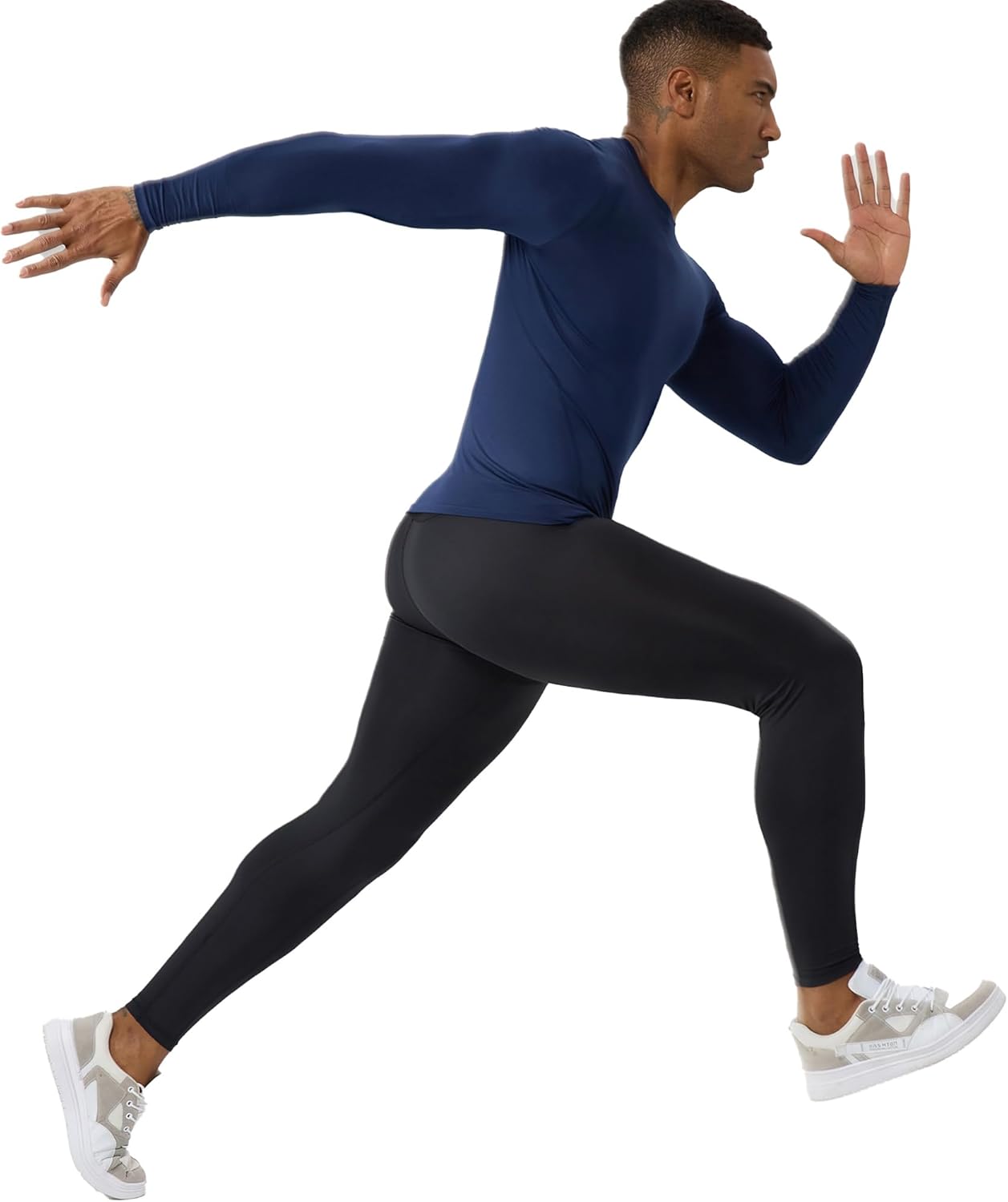 Men's Compression Pants Running Leggings Workout Gym Football Tights Athletic Cool Dry Sports Yoga Base Layer Pants Men's Compression Pants Running Leggings Workout Gym Football Tights Athletic Cool Dry Sports Yoga Base Layer Pants