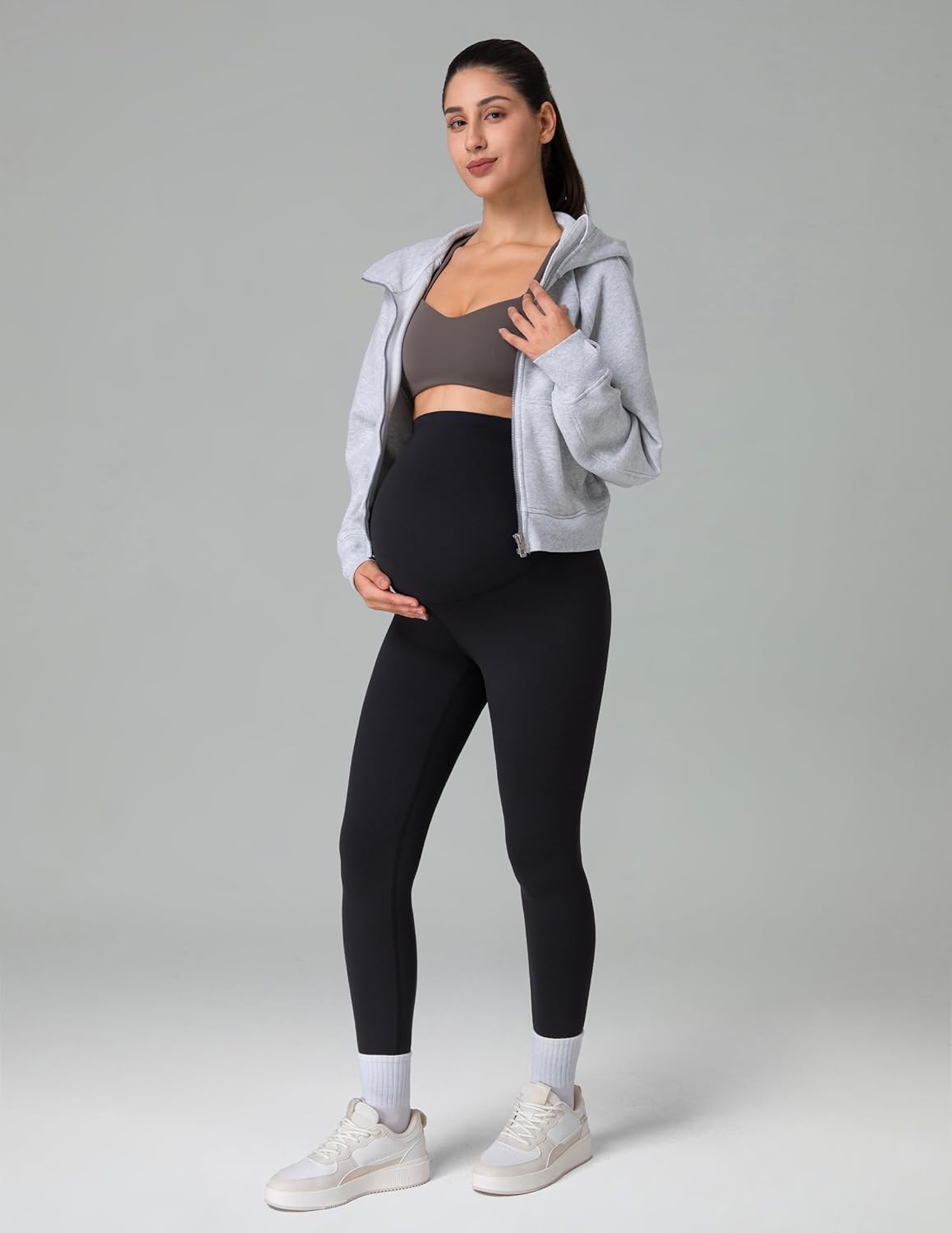 Womens Maternity Leggings Over The Belly Soft Workout Activewear Yoga Pregnancy Pants Womens Maternity Leggings Over The Belly Soft Workout Activewear Yoga Pregnancy Pants