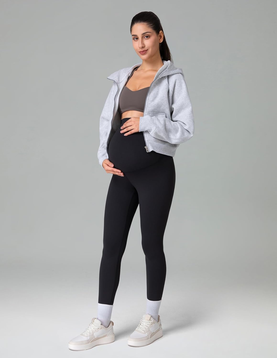 Womens Maternity Leggings Over The Belly Soft Workout Activewear Yoga Pregnancy Pants Womens Maternity Leggings Over The Belly Soft Workout Activewear Yoga Pregnancy Pants
