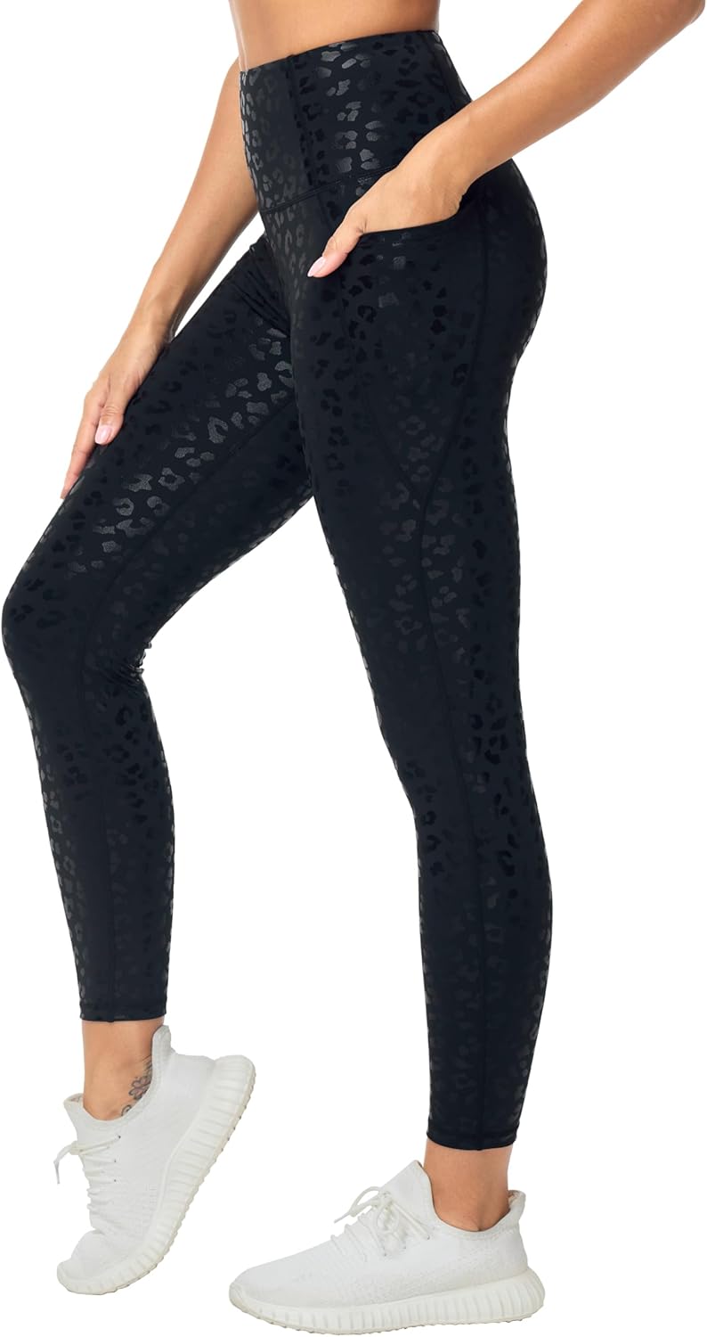 Women's Yoga Pants with Pockets High Waist Athletic Leggings | Tummy control, 2 pockets, 4-way stretch, Sweat wicking, Soft, Breathable, for pilates, yoga, workout or daily
