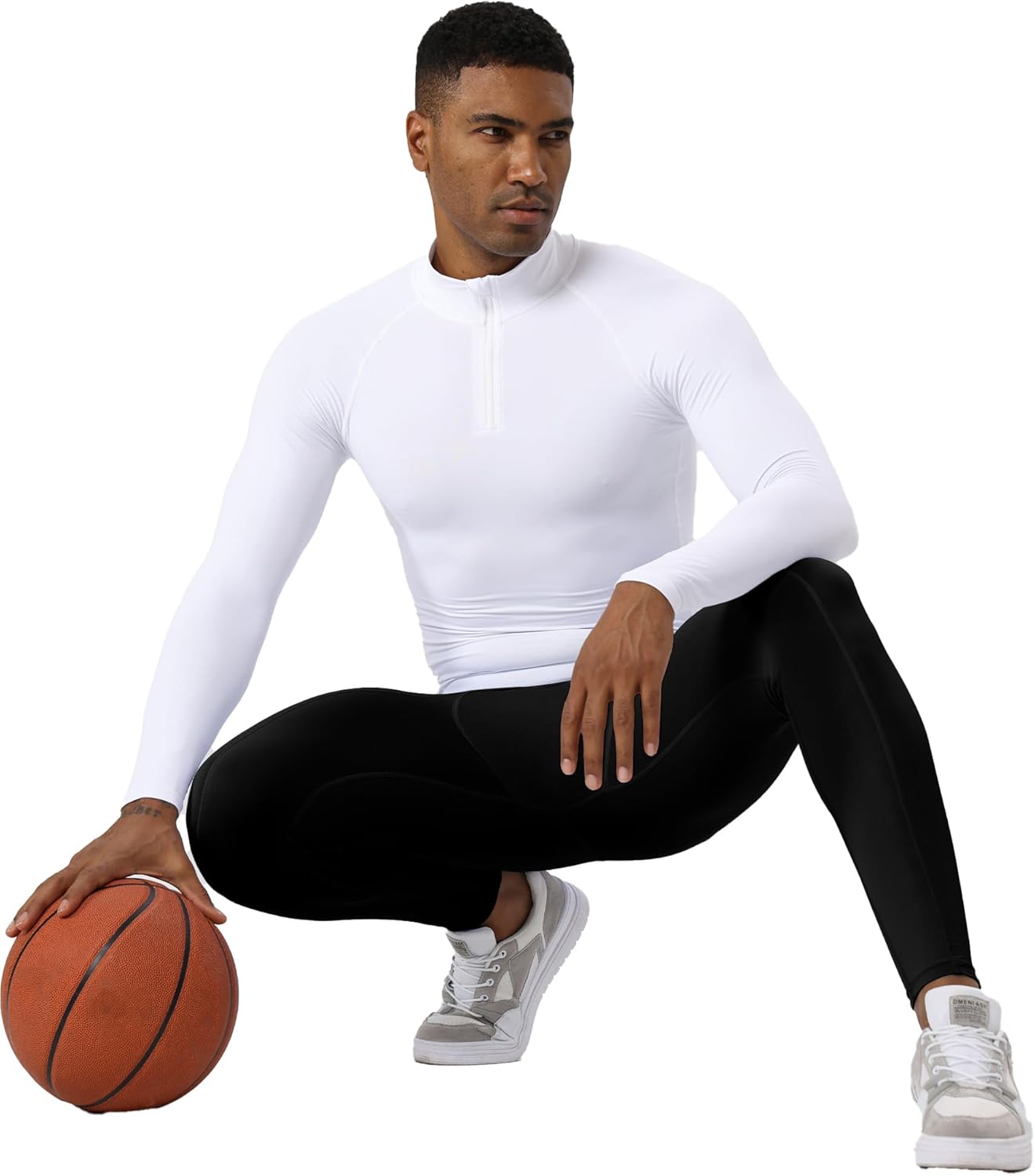 Men's Compression Pants Running Leggings Workout Gym Football Tights Athletic Cool Dry Sports Yoga Base Layer Pants Men's Compression Pants Running Leggings Workout Gym Football Tights Athletic Cool Dry Sports Yoga Base Layer Pants