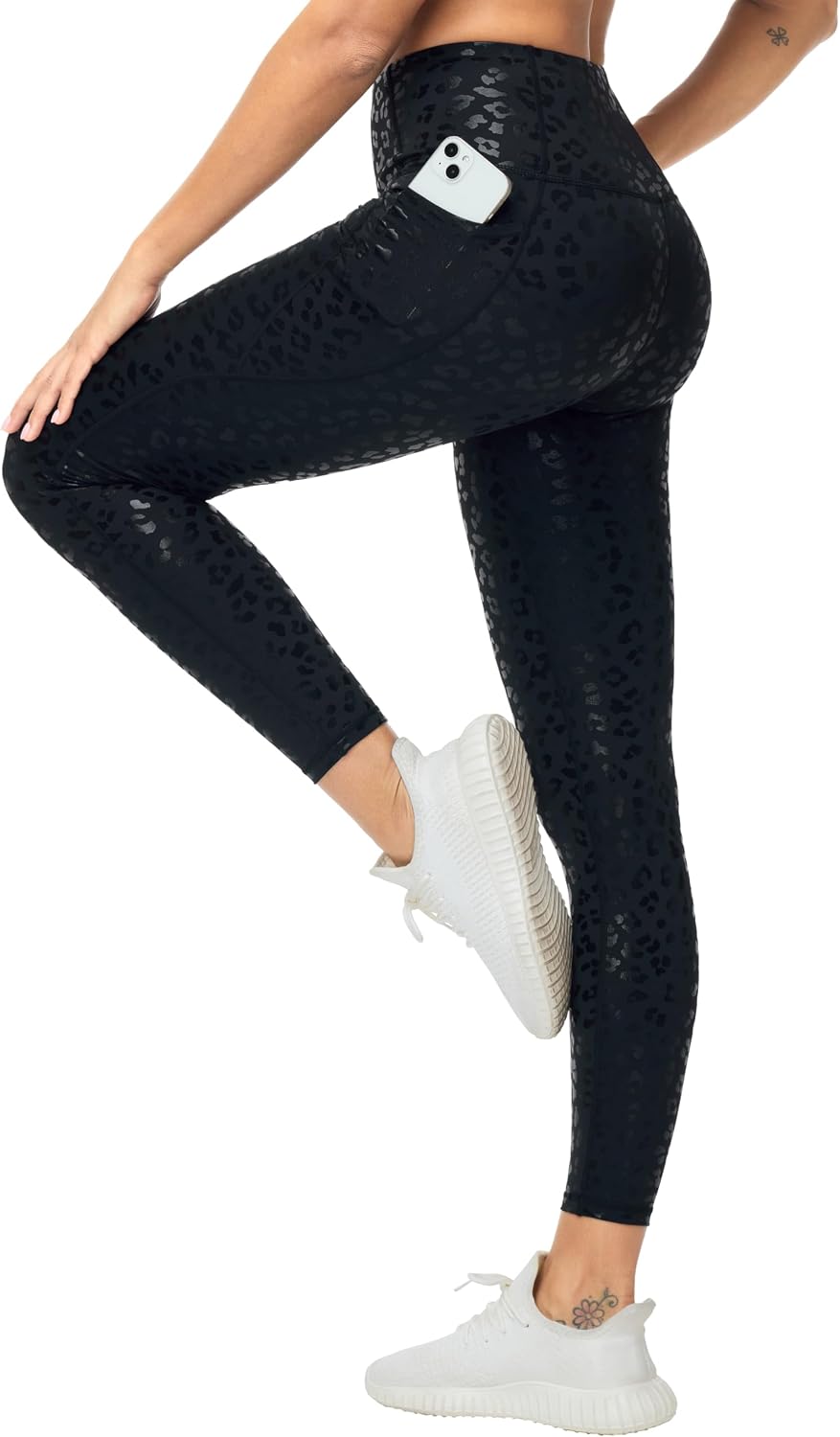 Women's Yoga Pants with Pockets High Waist Athletic Leggings | Tummy control, 2 pockets, 4-way stretch, Sweat wicking, Soft, Breathable, for pilates, yoga, workout or daily